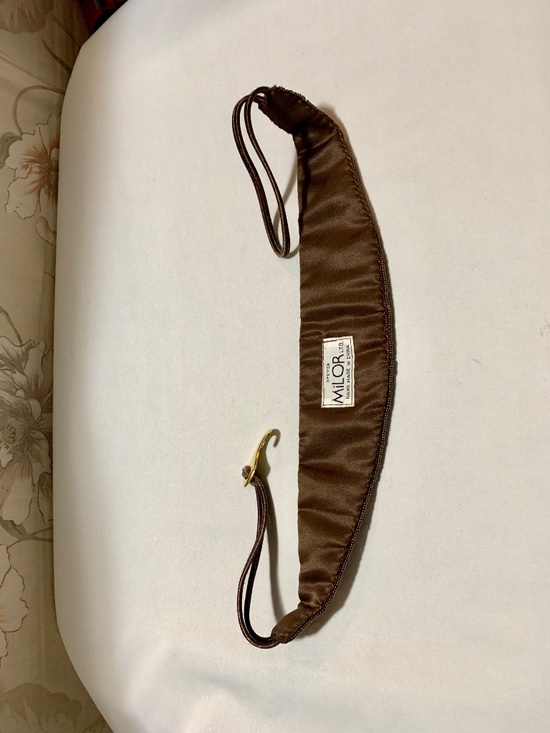 Vintage Speyer Milor Copper Color and Brown Beaded and Sequined Belt main image 4